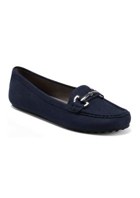 AEROSOLES Women's Daydrive Driver, Navy Blue, 12W