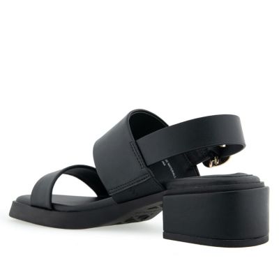 Dove Buckle Strap Low Heel