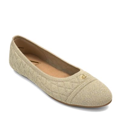 AEROSOLES Berries Ballet Flat, Gold, 12M