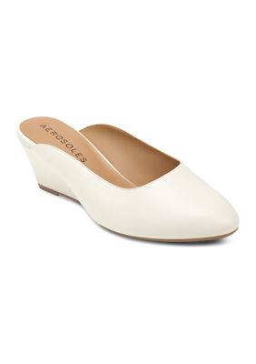 Aerosoles encircle sale wedge mules