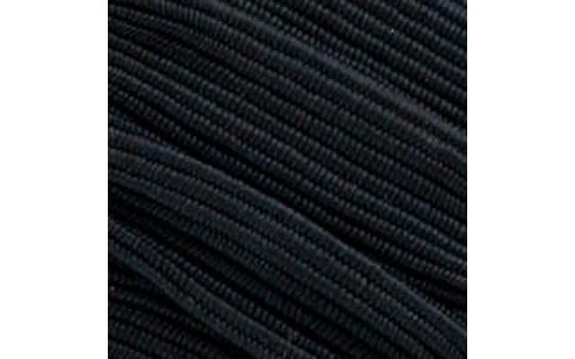 Black Rouched Elastic Fabric