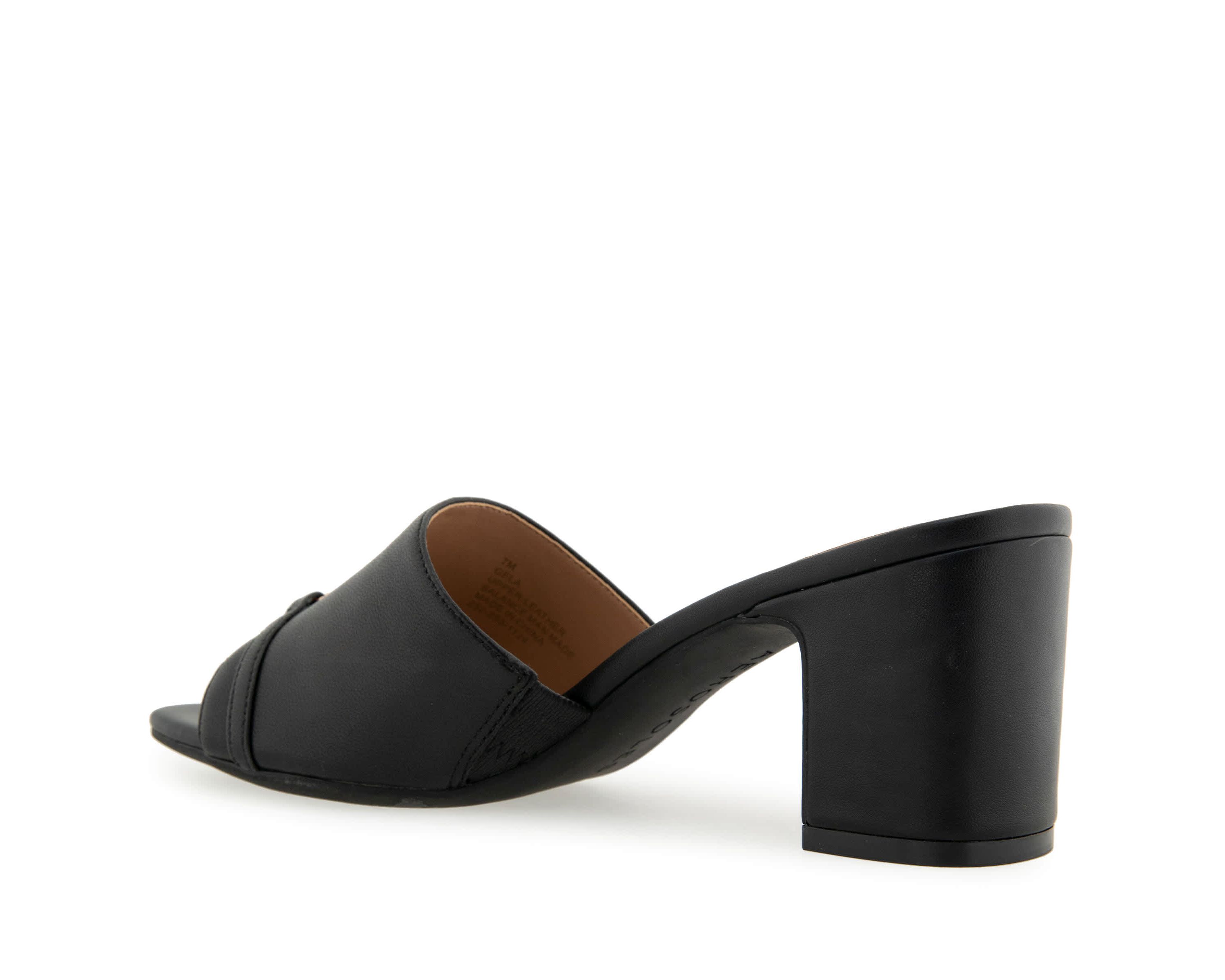 Gela Heeled Slide Sandals