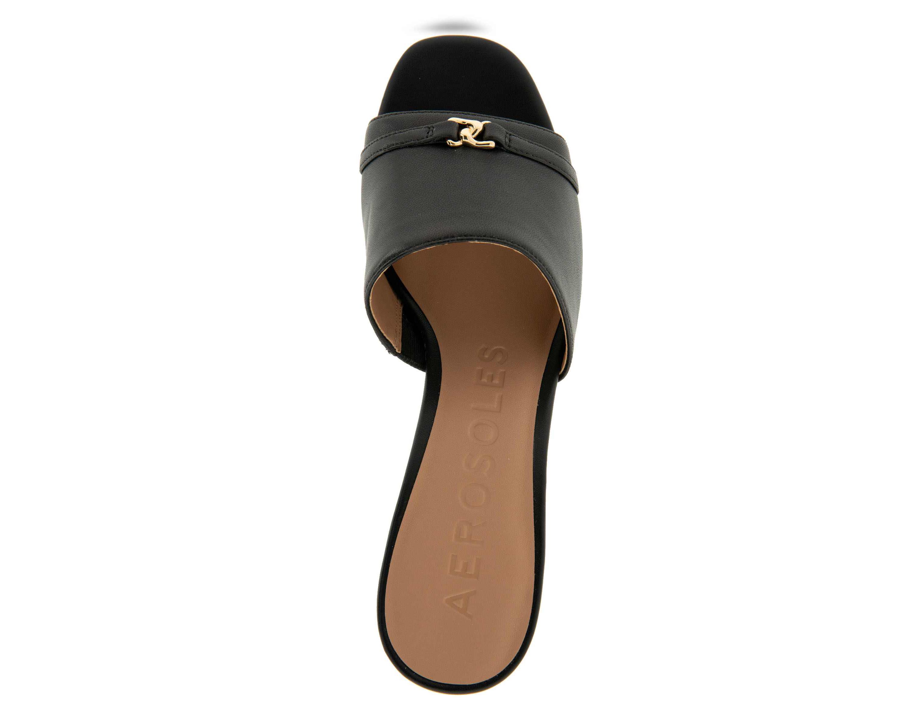 Gela Heeled Slide Sandals