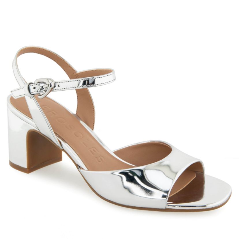 Gerda Heeled Slide Sandals