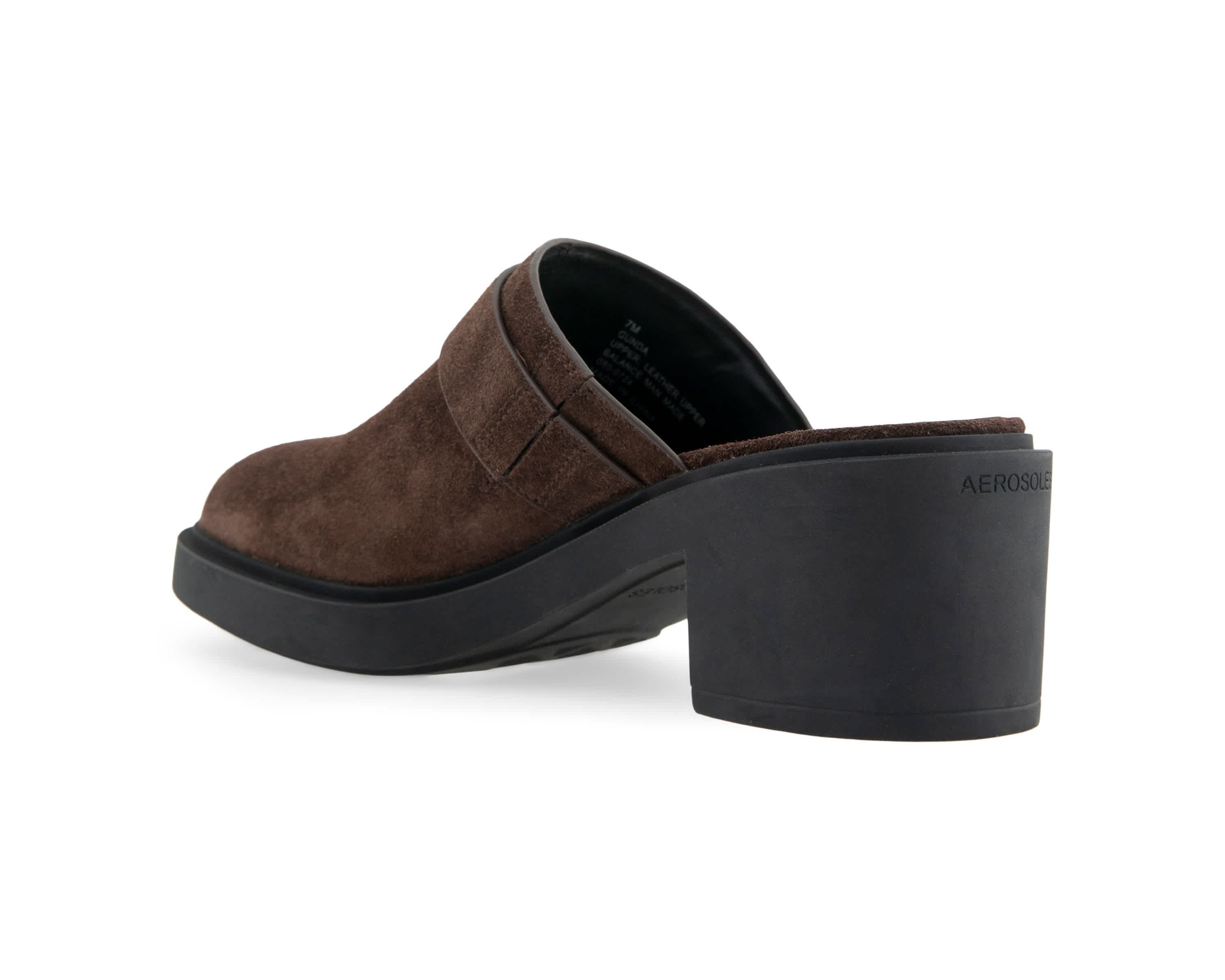 Gunda Block Heel Mule
