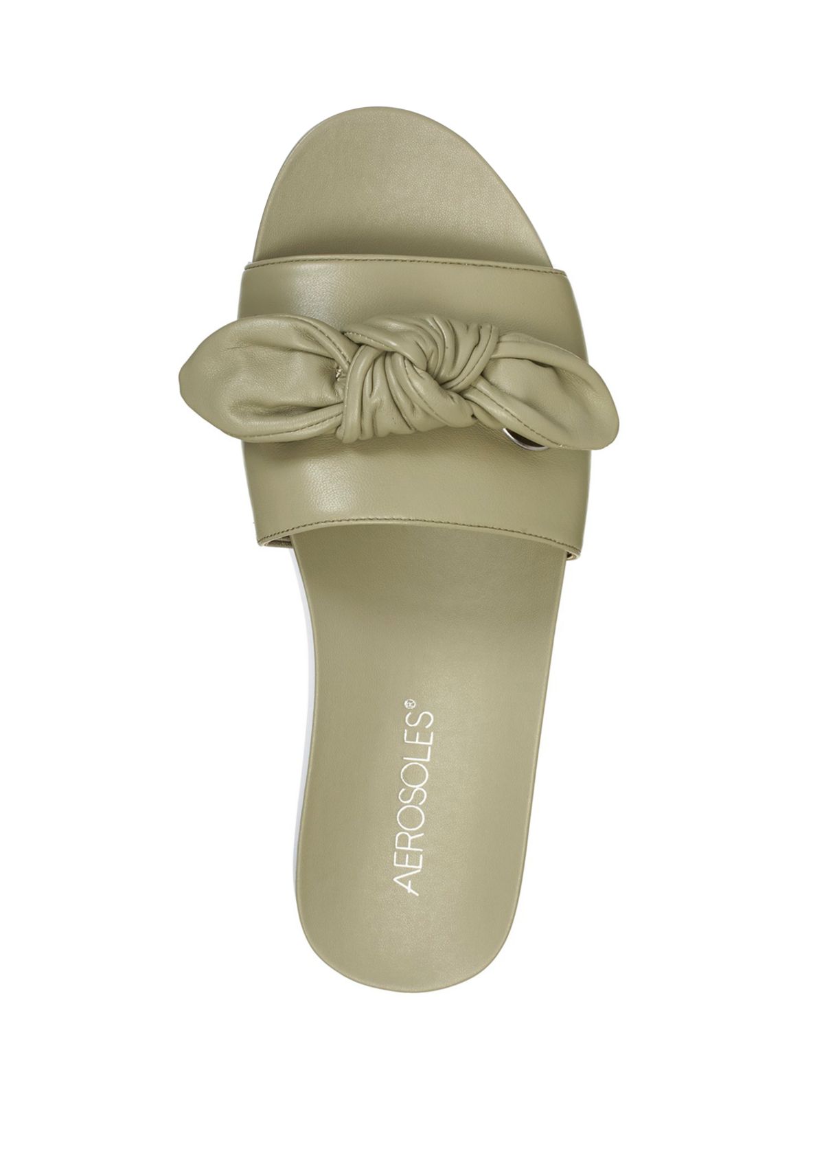 Manicure Bow Slide Sandals