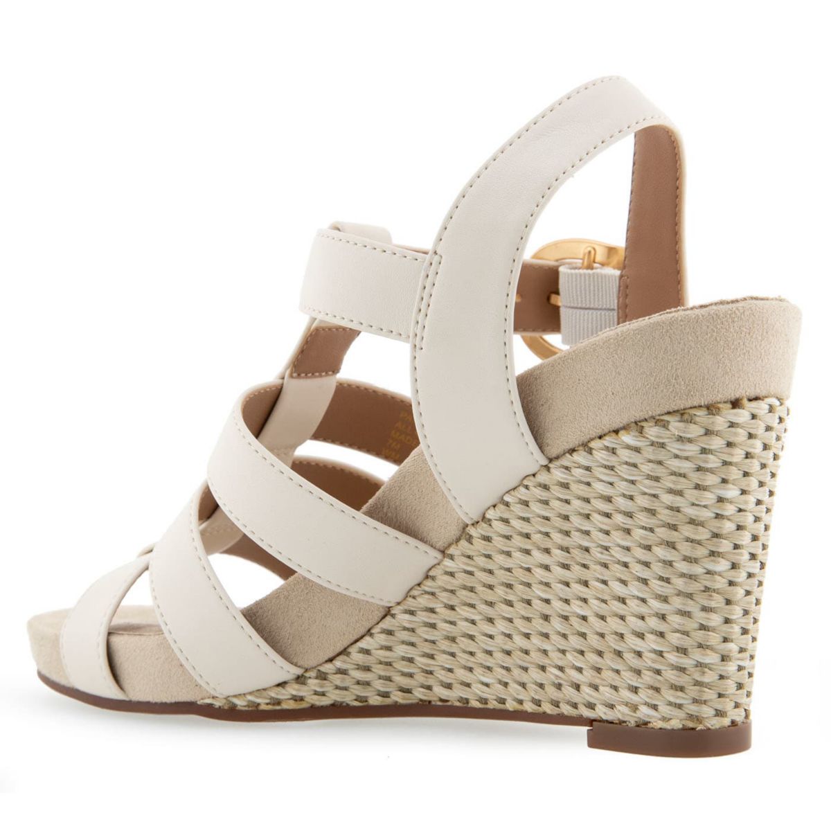 Paige Buckled Strap Wedge