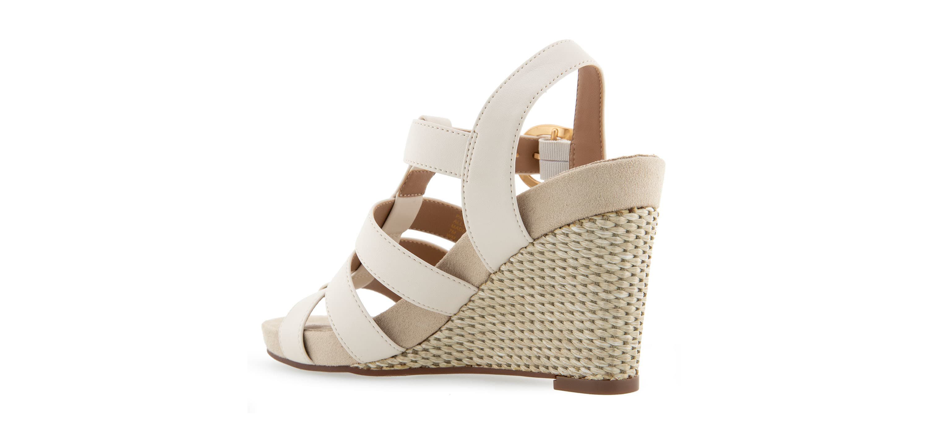 Paige Buckled Strap Wedge