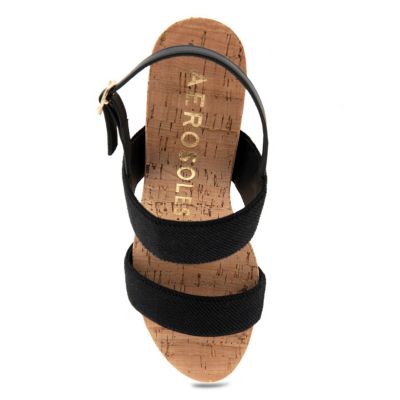Paxton Buckled Strap Wedge