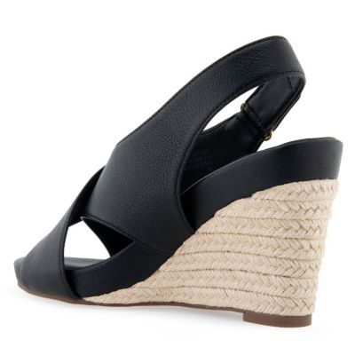 Payton Buckled Strap Wedge