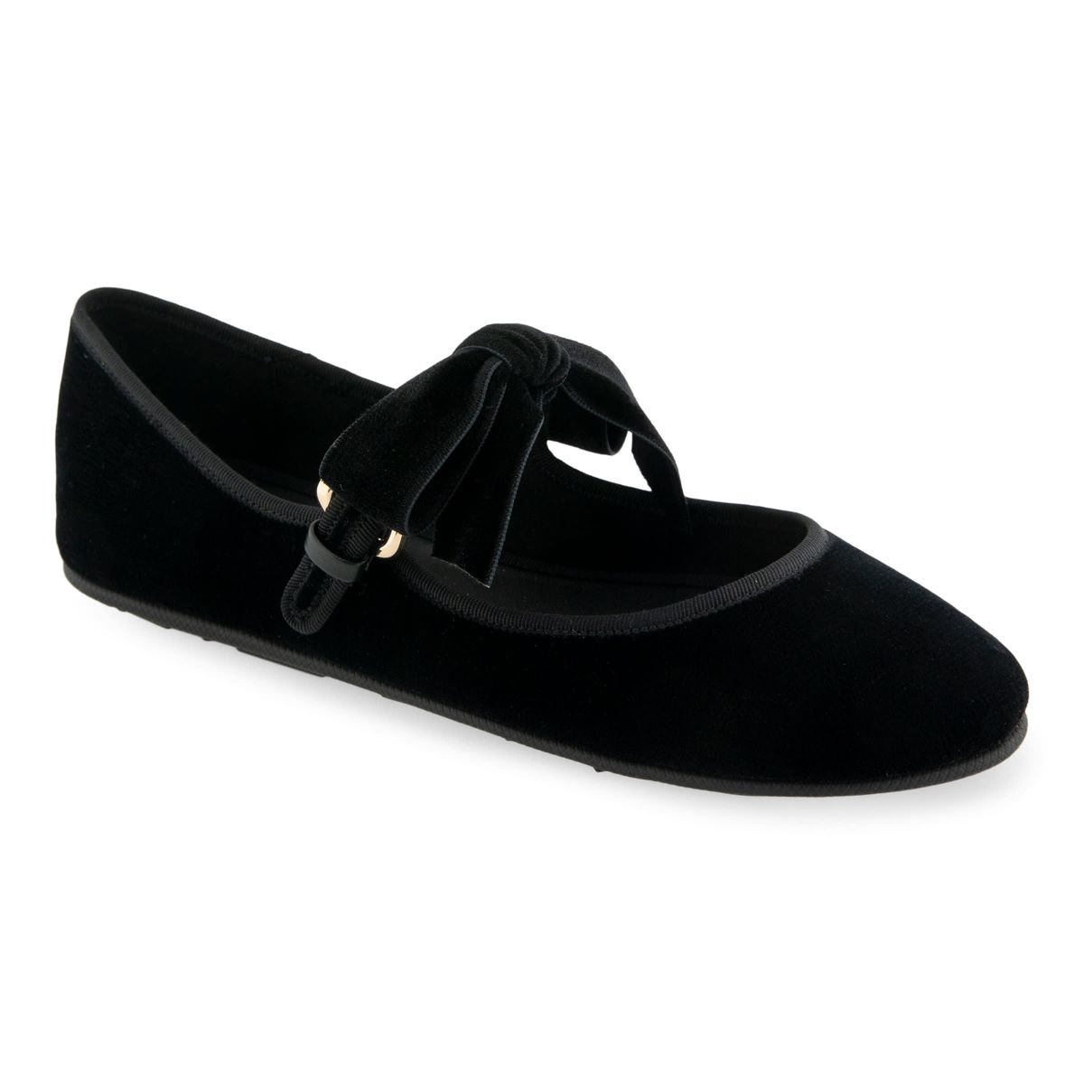 Poppy Bow Mary Jane Flat