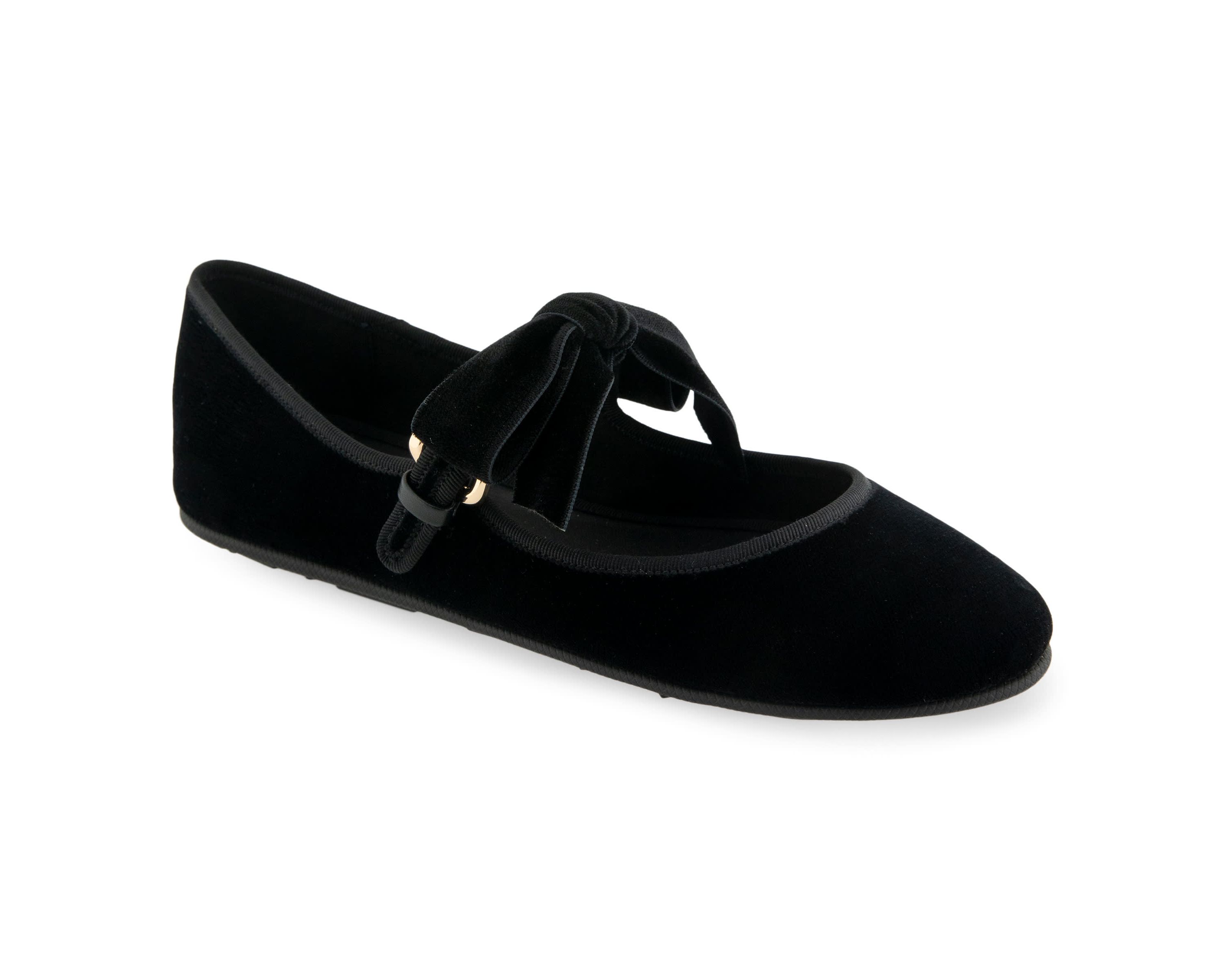 Poppy Bow Mary Jane Flat
