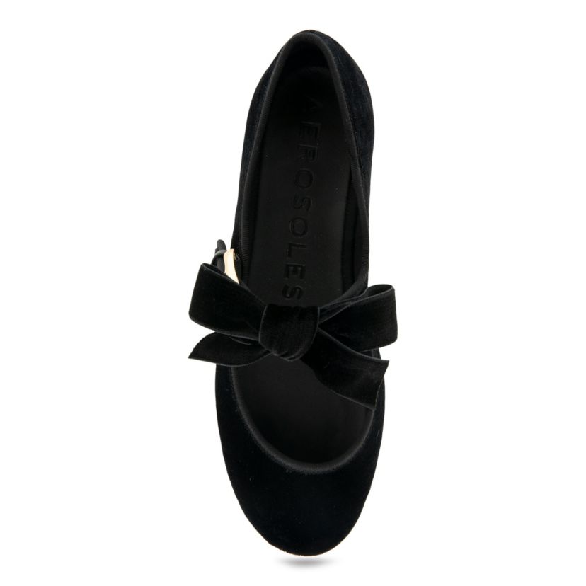 Poppy Bow Mary Jane Flat