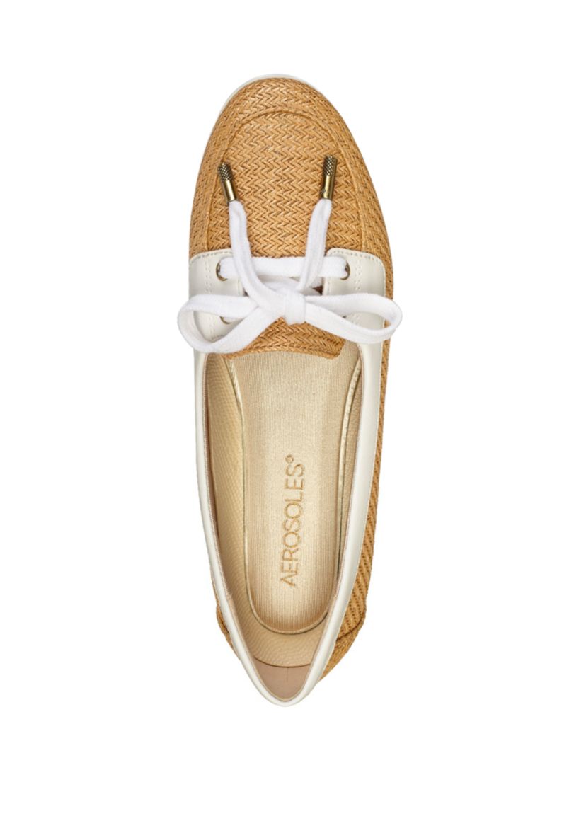 Smart Start Lace Up Flats