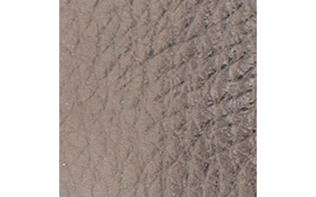 Gunmetal Pebbled Leather