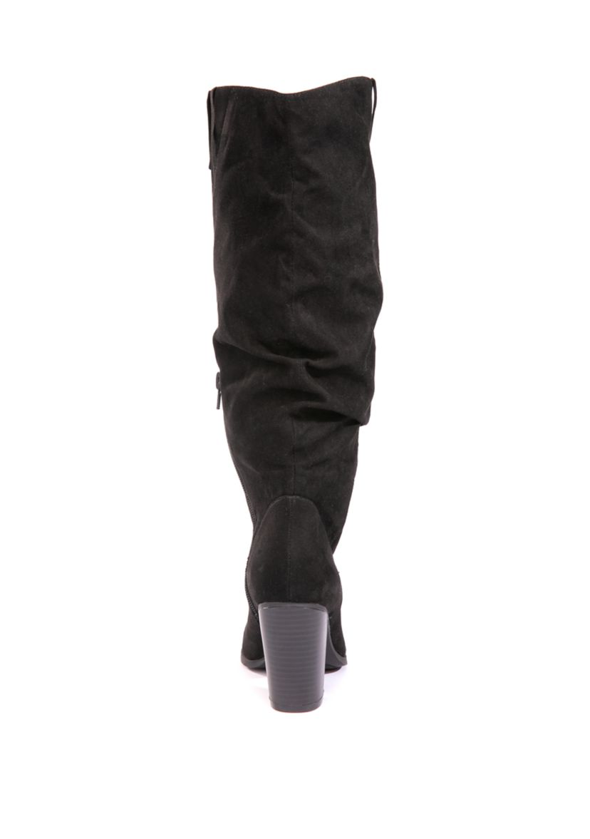Vicarious Tall Heeled Slouch Boots