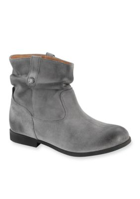 belk gray booties