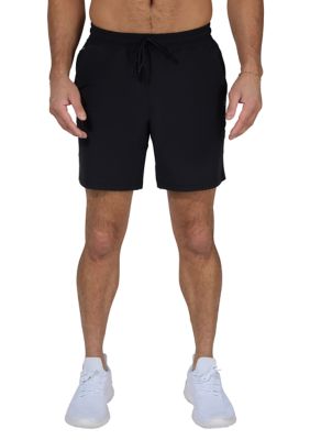 90 Degree by Reflex Men's Wrap Agility Shorts, Black, 2XL