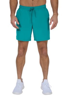 90 Degree by Reflex Men's Wrap Agility Shorts, Teal, 2XL