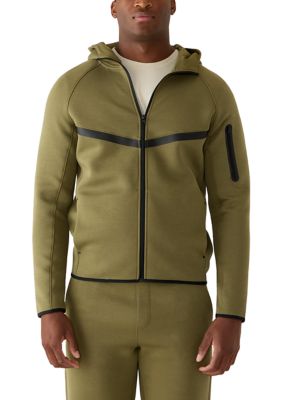 90 Degree by Reflex Men's Tech Fleece Full Zip Hoodie, 2XL