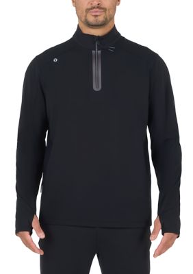 90 Degree by Reflex Men's Lined Warp Quarter Zip Pullover