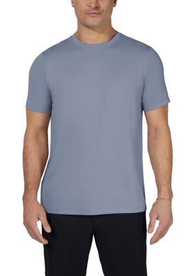 90 Degree by Reflex Men's Big & Tall Track Short Sleeve T-Shirt, 2XL Long