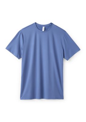 90 Degree by Reflex Men's Big & Tall Track Short Sleeve T-Shirt, 3XL Tall