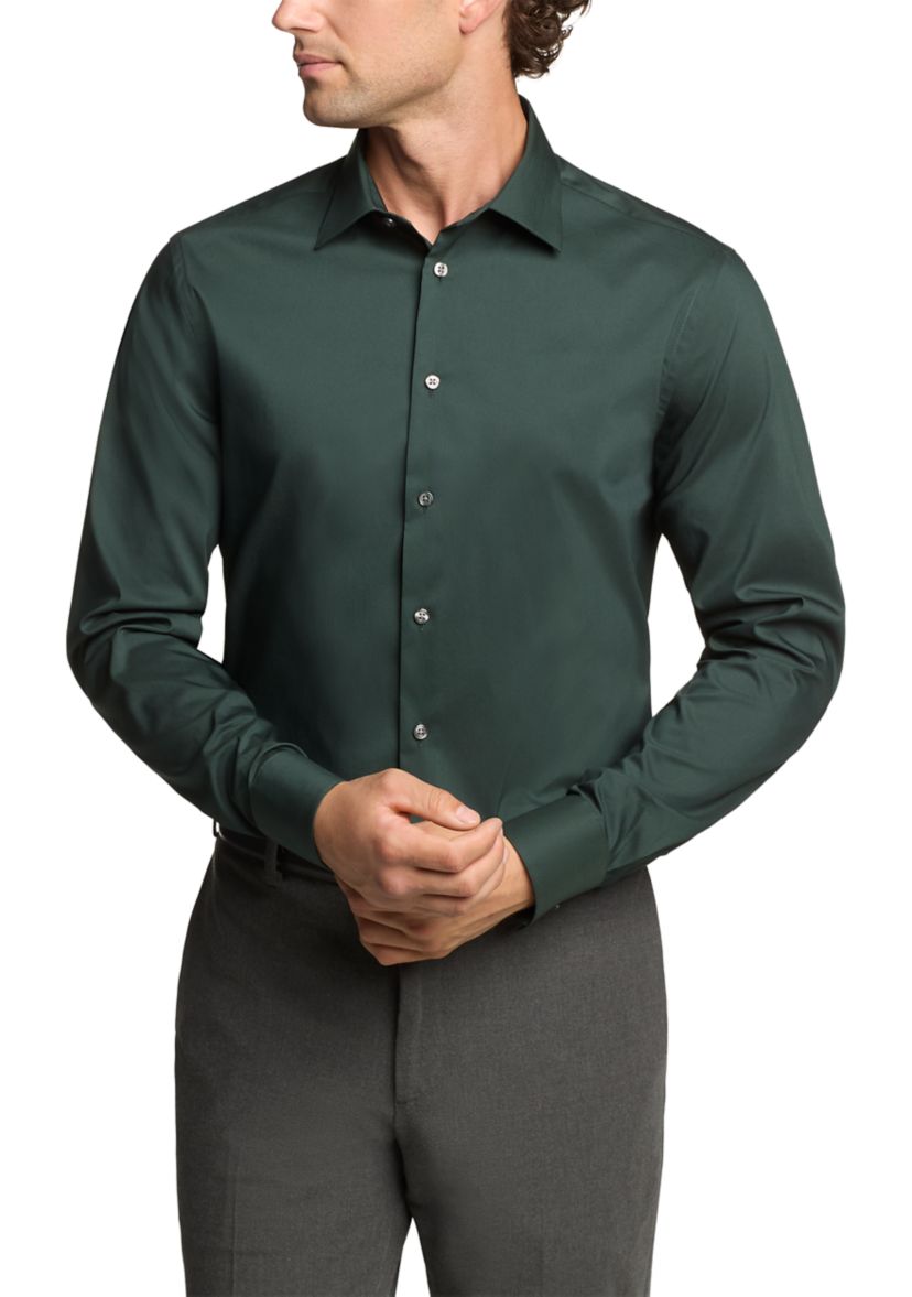 Mens Slim Fit Dynamic Cooling Dress Shirt