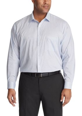 Big & Tall Ultra Wrinkle Free Stretch Collar Shirt