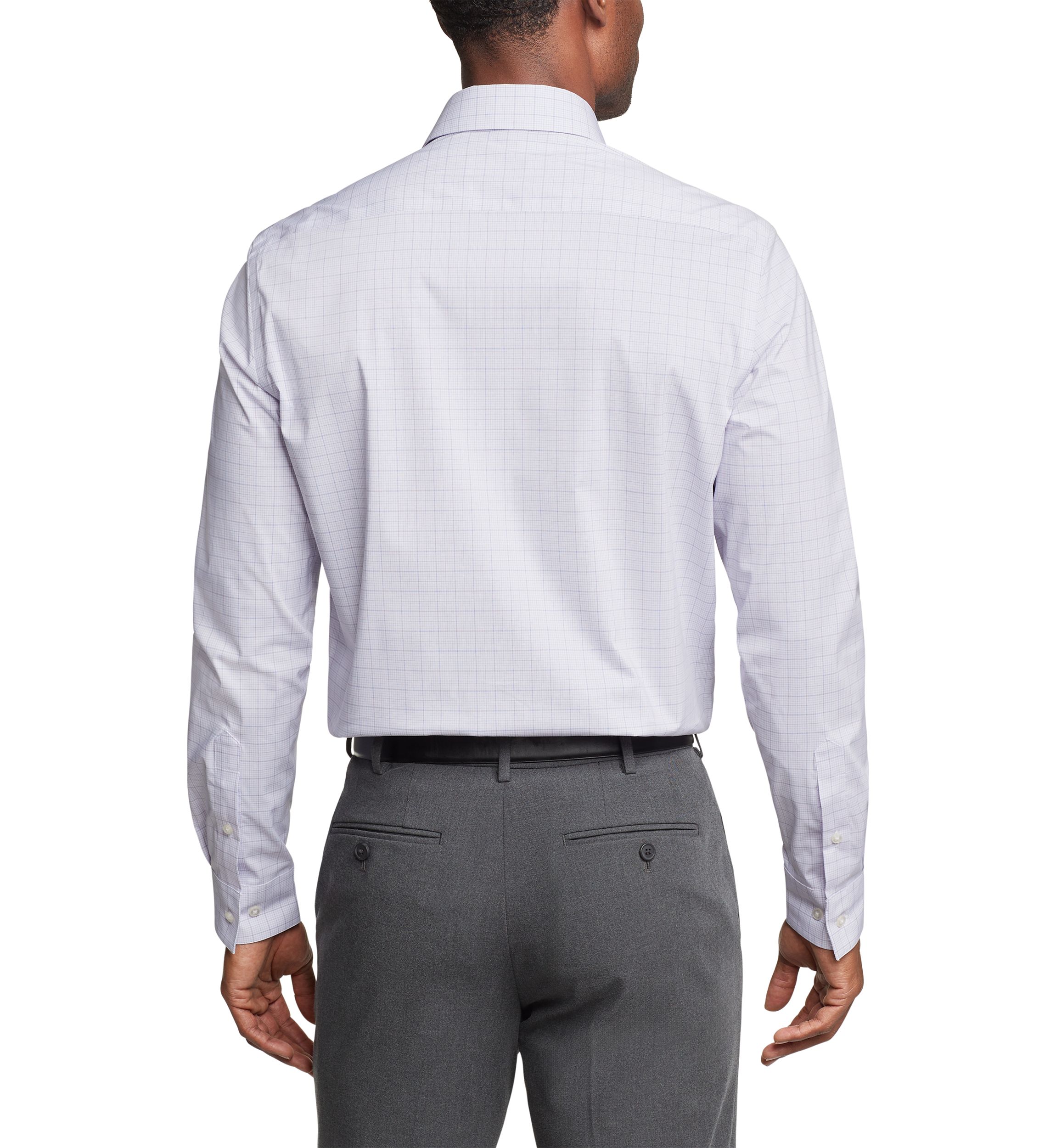 Mens Big Ultra Wrinkle Free Flex Collar Dress Shirt