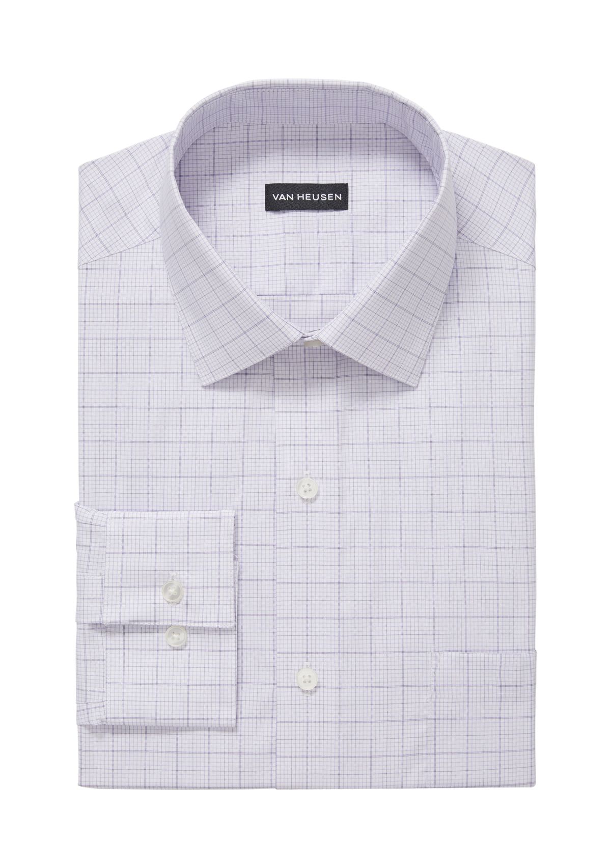 Mens Tall Ultra Wrinkle Free Flex Collar Dress Shirt