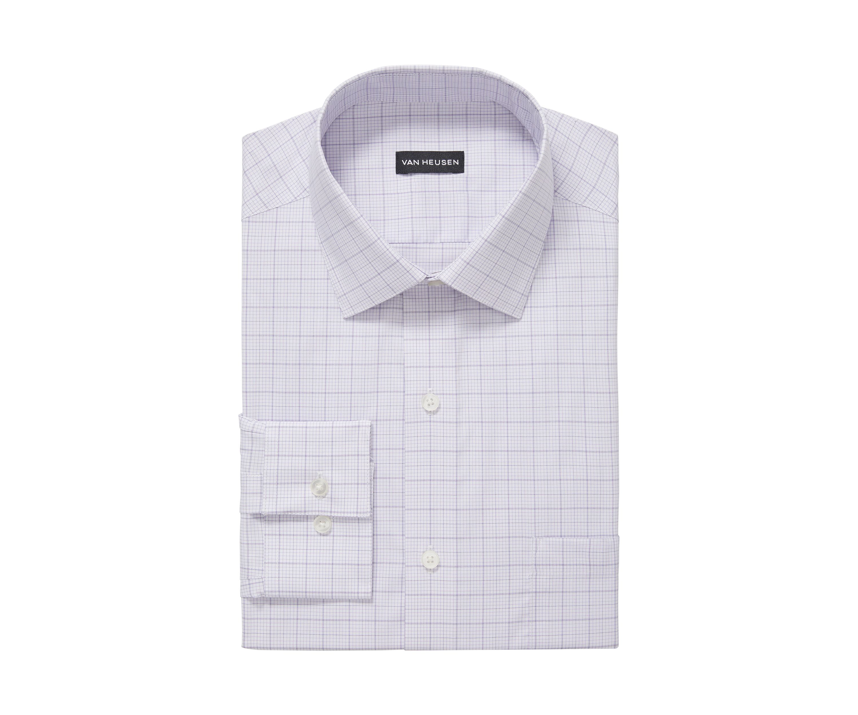 Mens Tall Ultra Wrinkle Free Flex Collar Dress Shirt