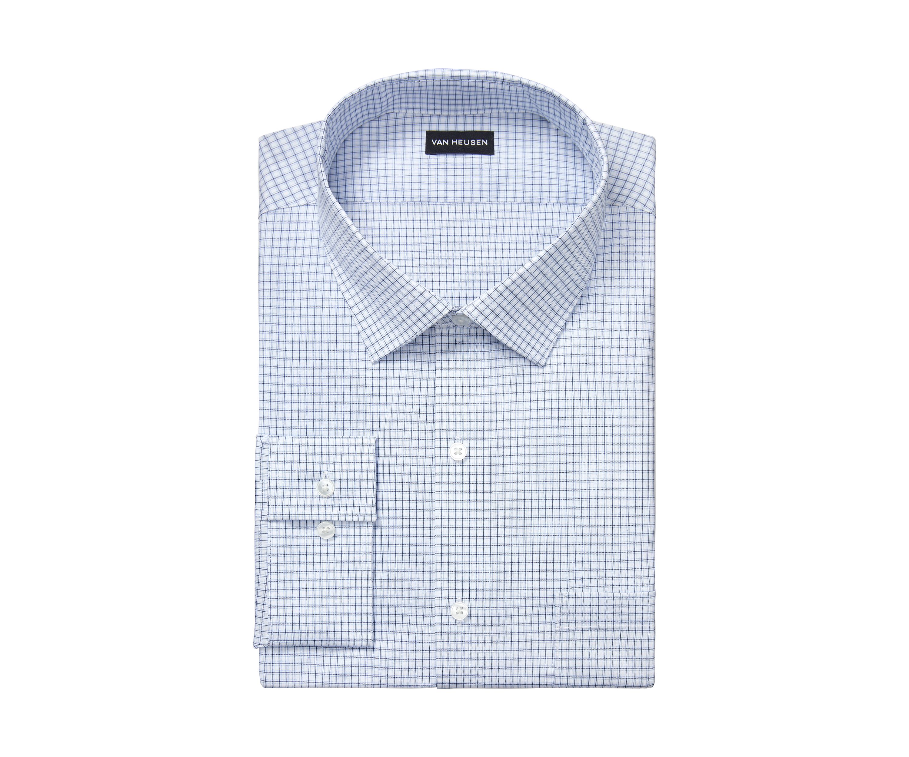 Mens Big Ultra Wrinkle Free Stretch Collar Shirt