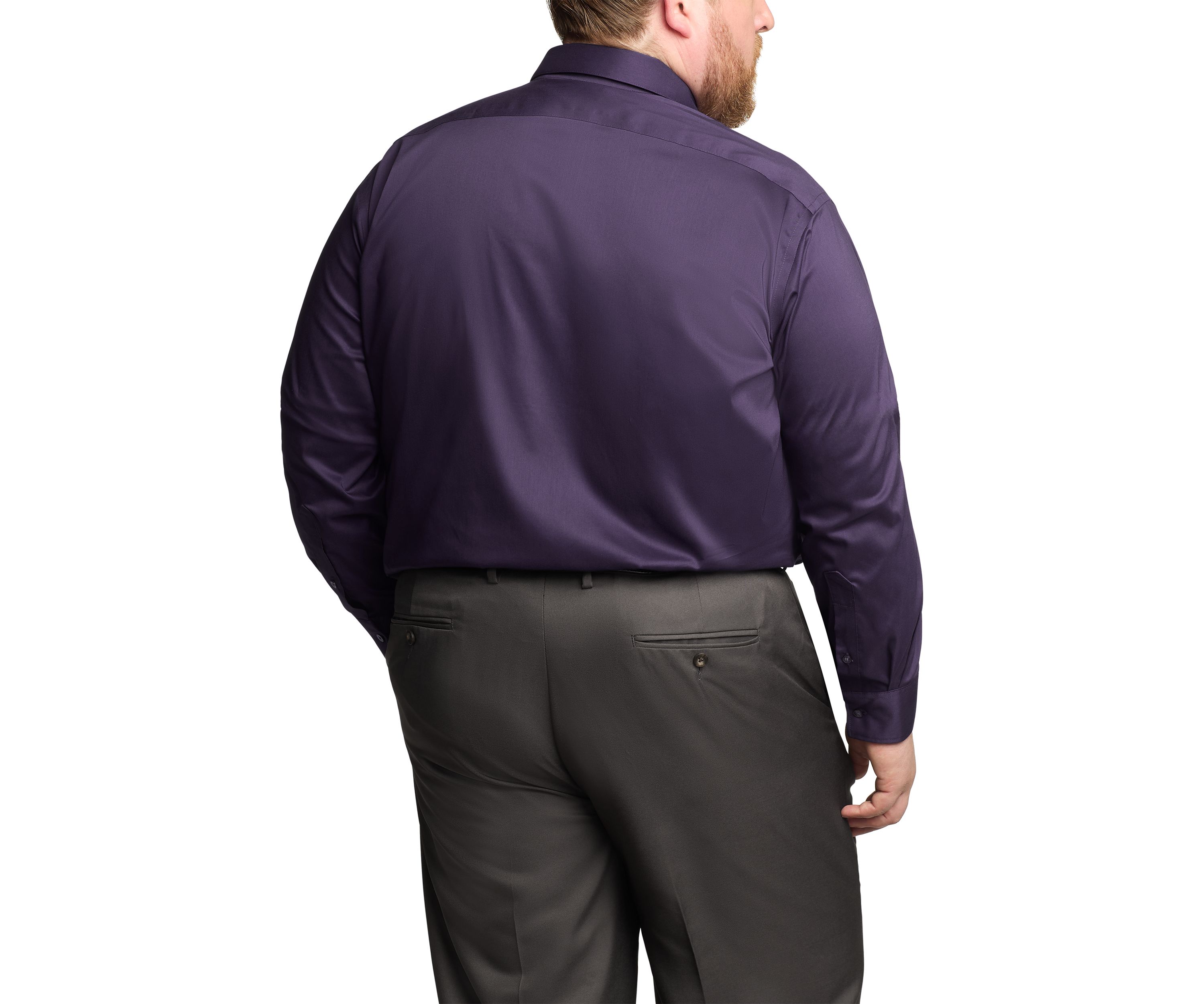 Big & Tall Ultra Wrinkle Free Stretch Collar Shirt