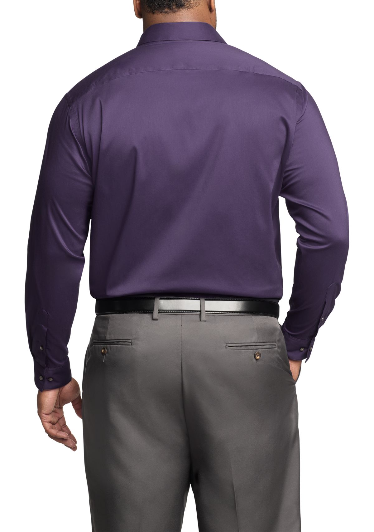 Big & Tall Ultra Wrinkle Free Stretch Collar Shirt