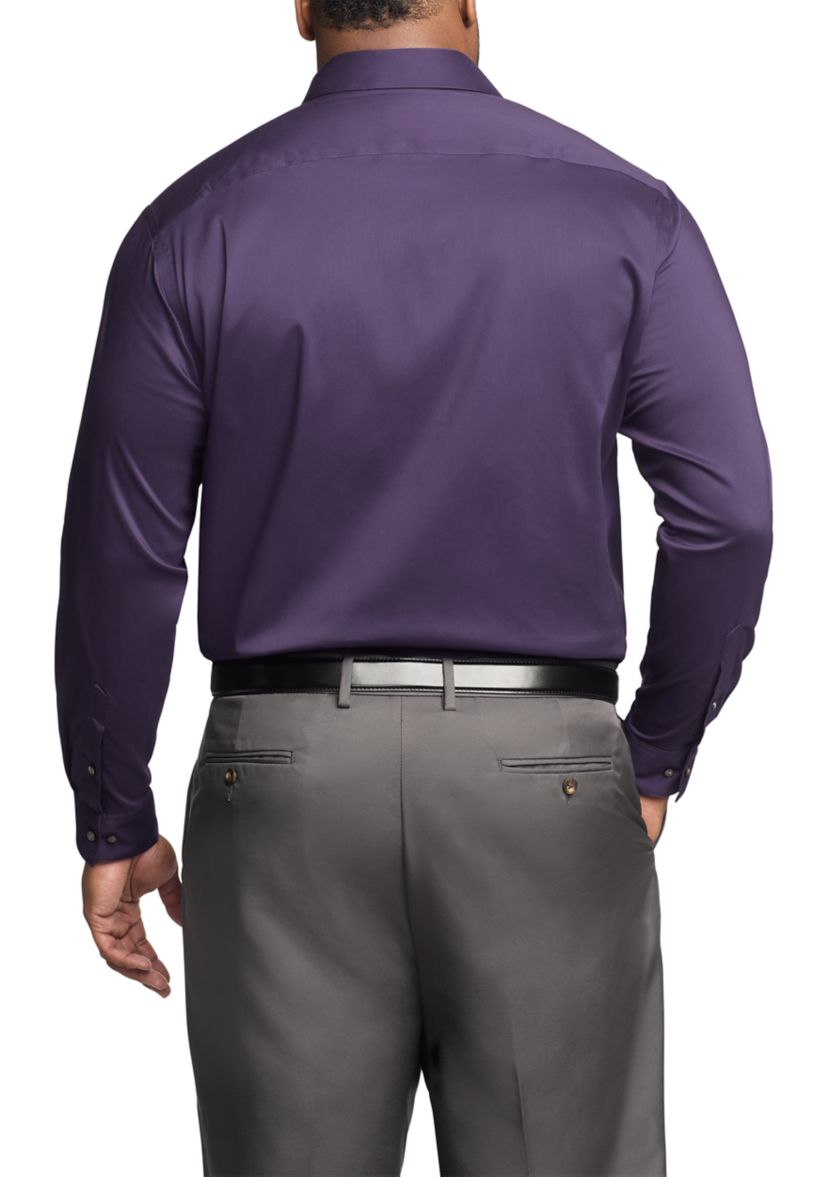 Big & Tall Ultra Wrinkle Free Stretch Collar Shirt