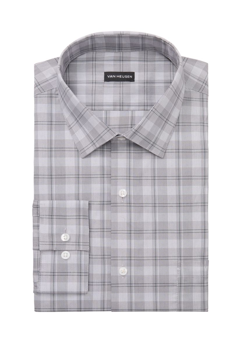Big & Tall Ultra Wrinkle Free Stretch Collar Shirt