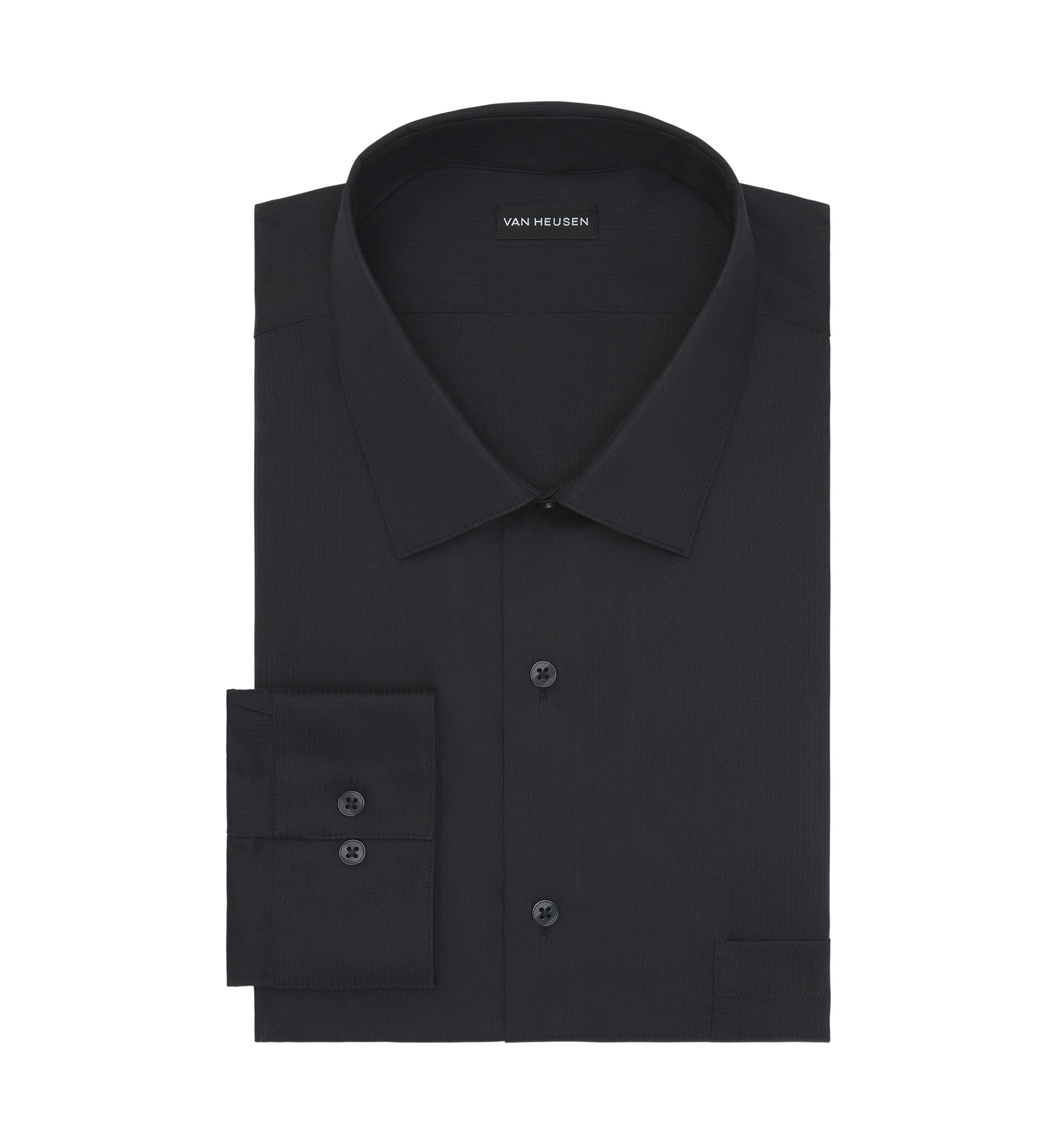 Big & Tall Solid Cotton Dress Shirt 