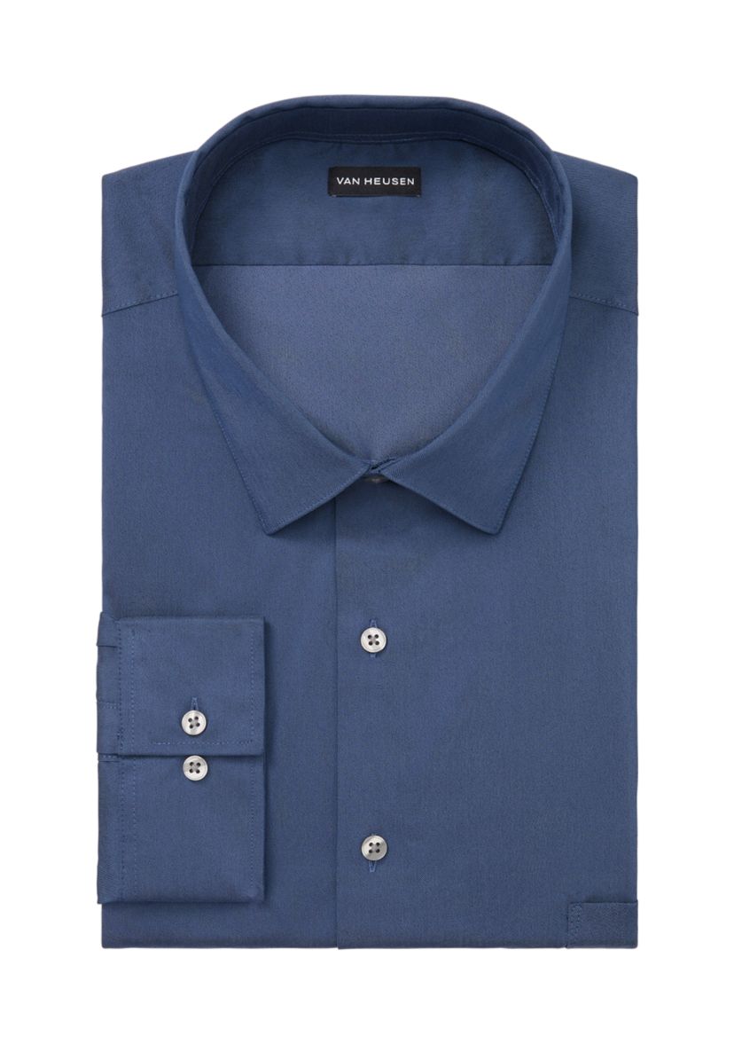 Big & Tall Ultra Wrinkle Free Stretch Collar Shirt