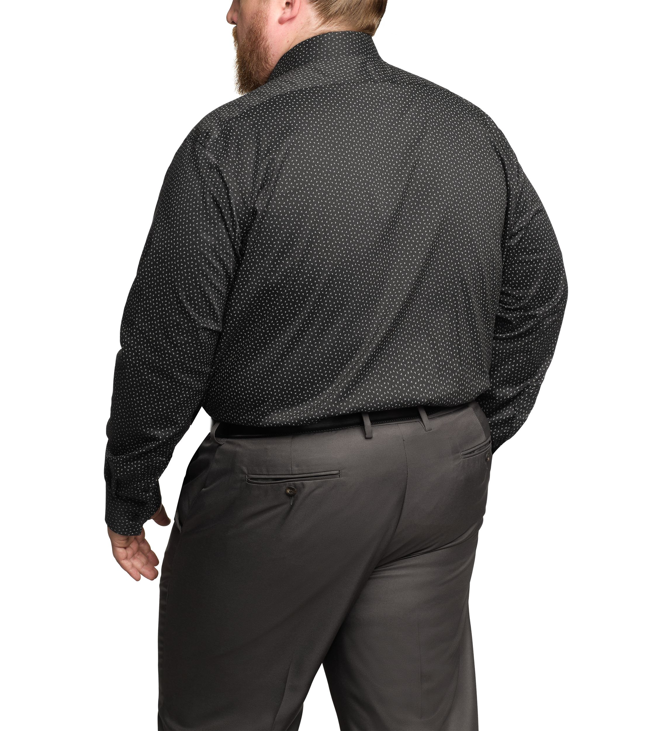 Big & Tall Printed Dress Shirt