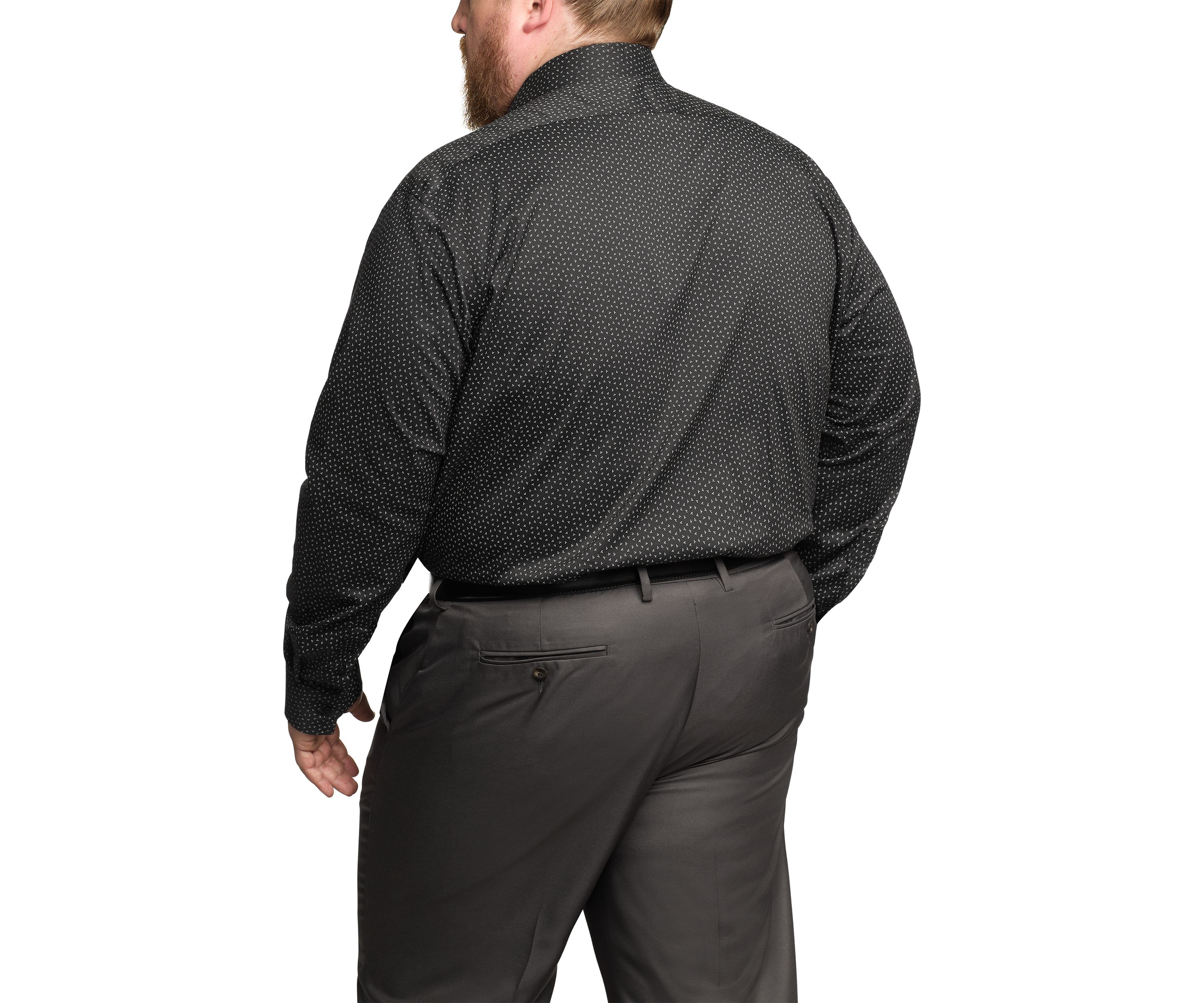 Big & Tall Printed Dress Shirt