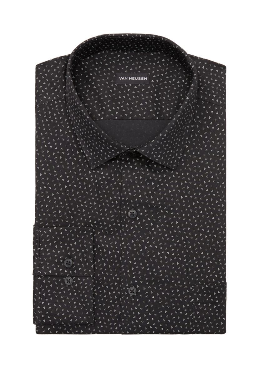 Mens Tall Printed Dress Shirt 