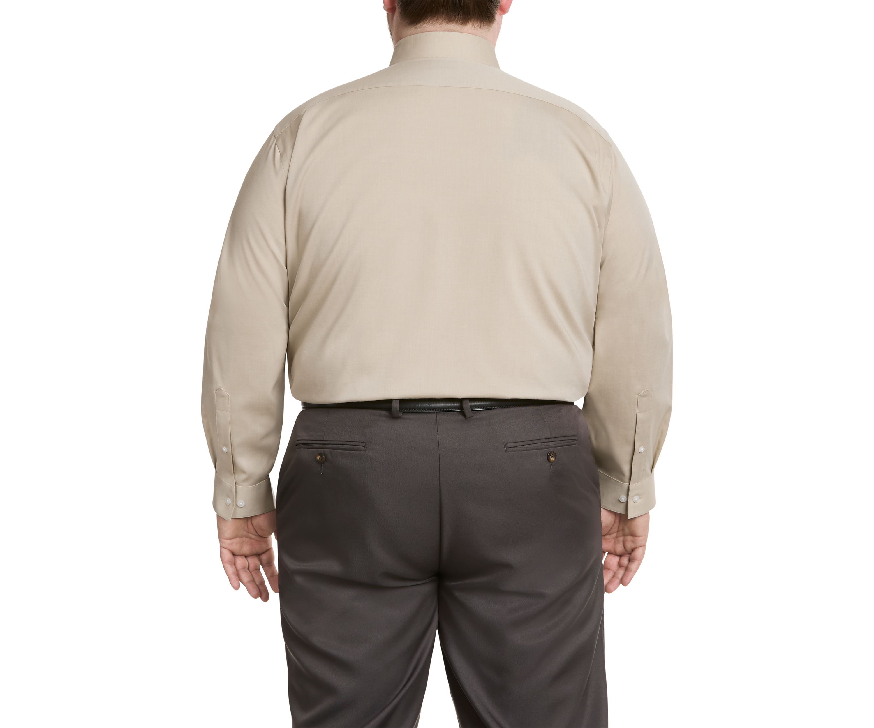 Mens Big Comfort Performance Dress Shirt 