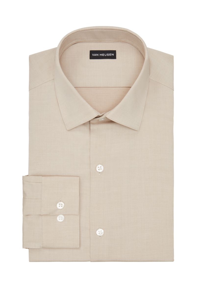 Mens Tall Comfort Performance Dress Shirt