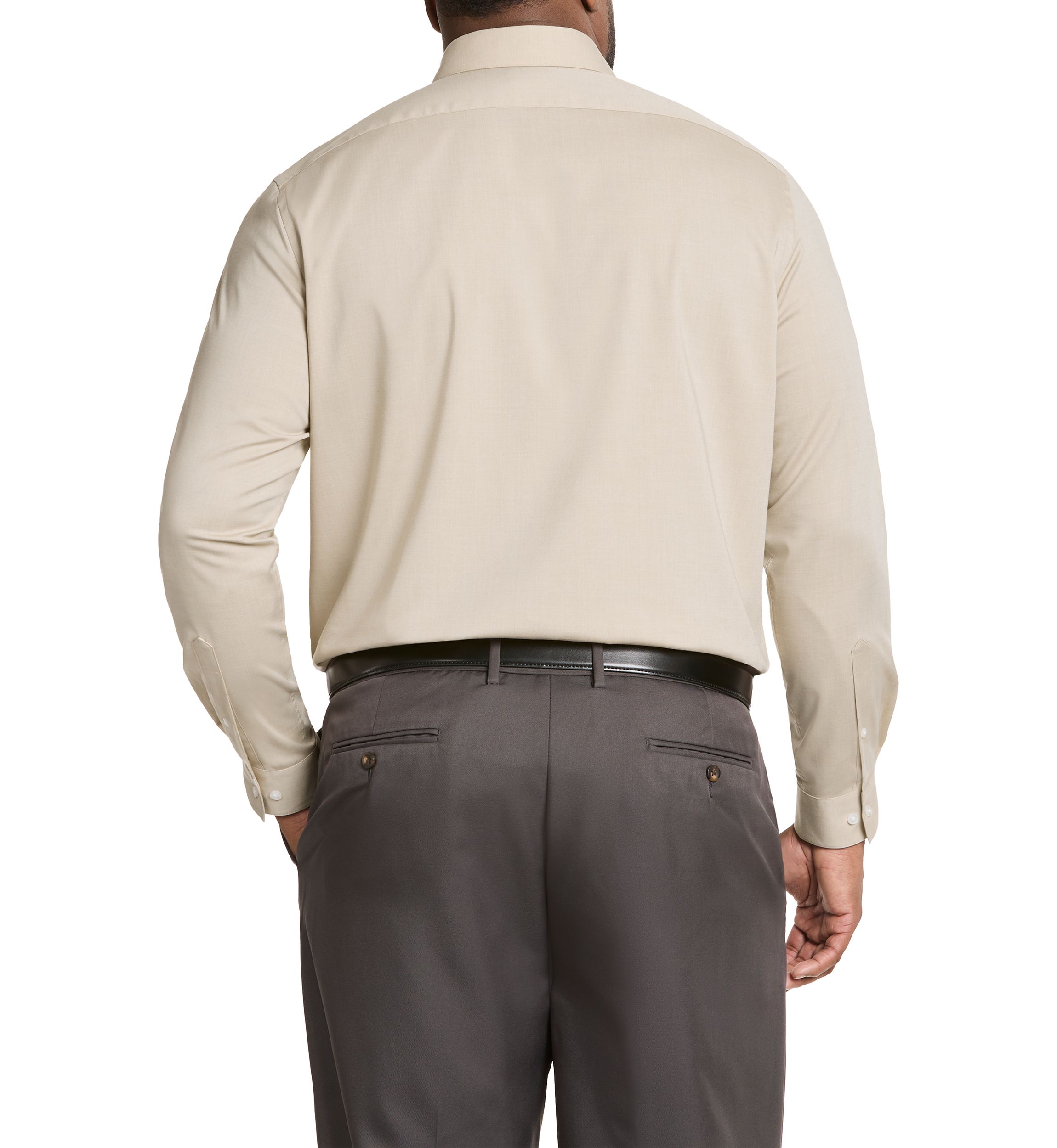 Mens Tall Comfort Performance Dress Shirt