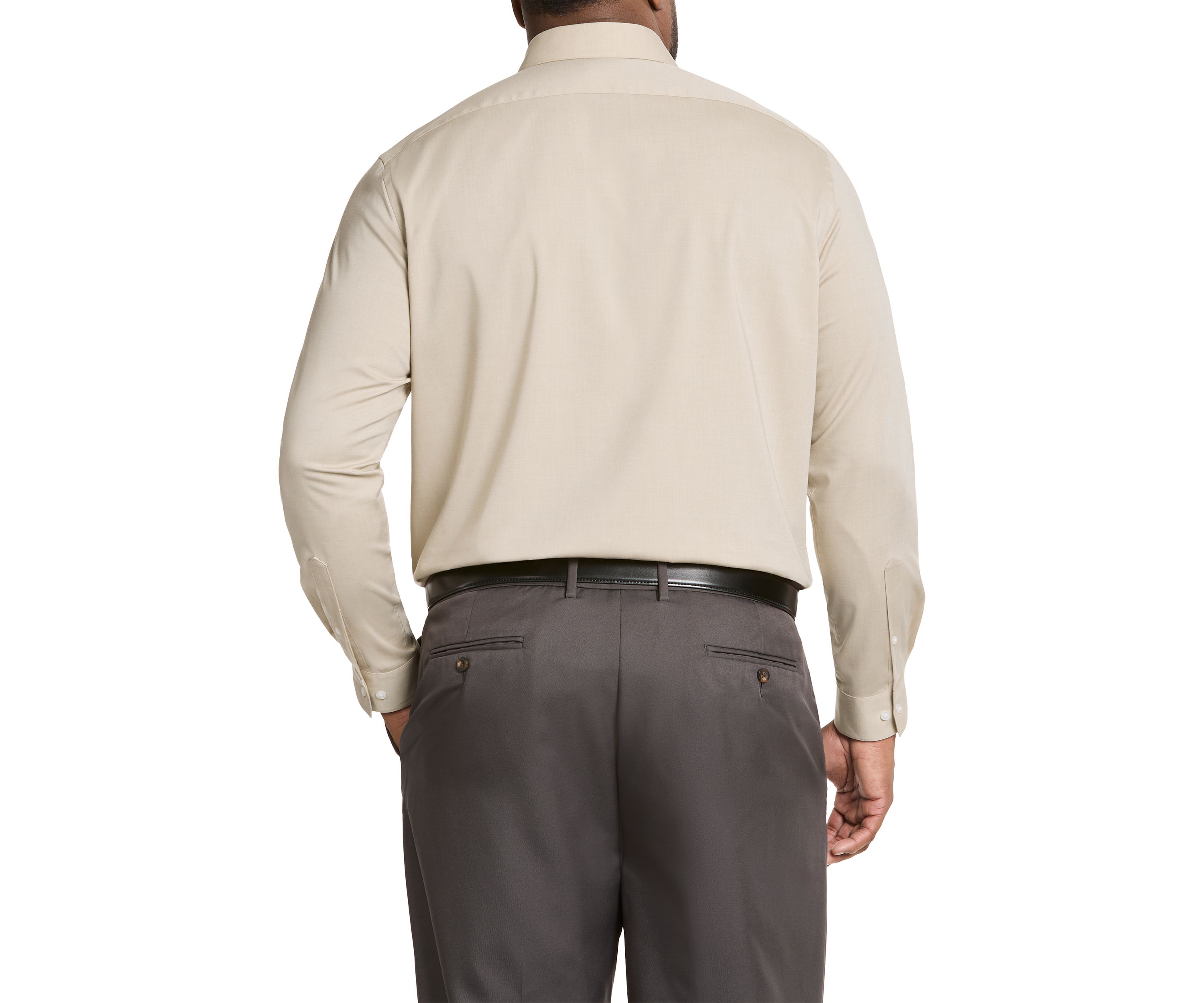 Mens Tall Comfort Performance Dress Shirt