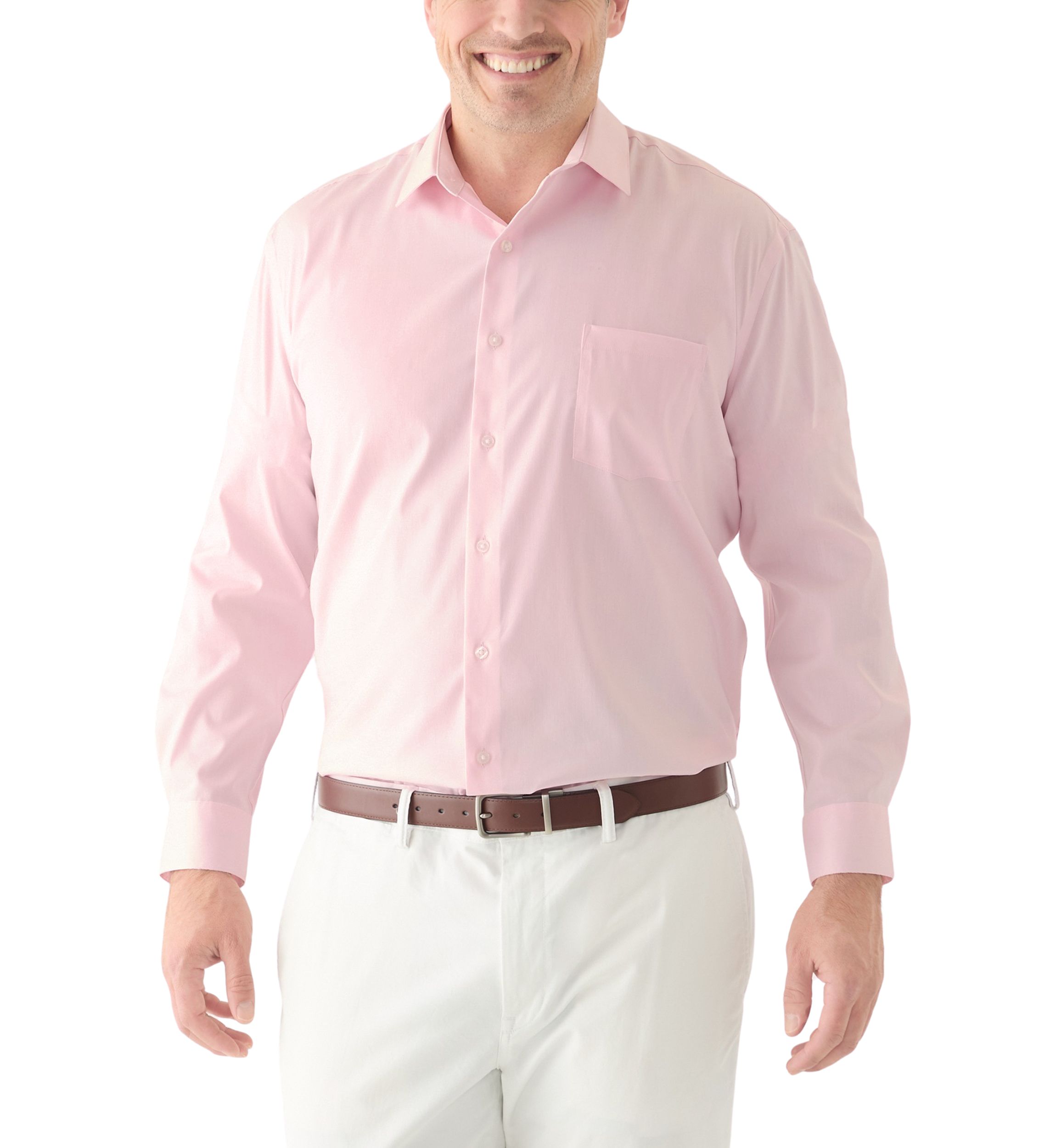 mens big and tall pink dress shirts Men's Pink Van Heusen Big and Tall Dress Shirts