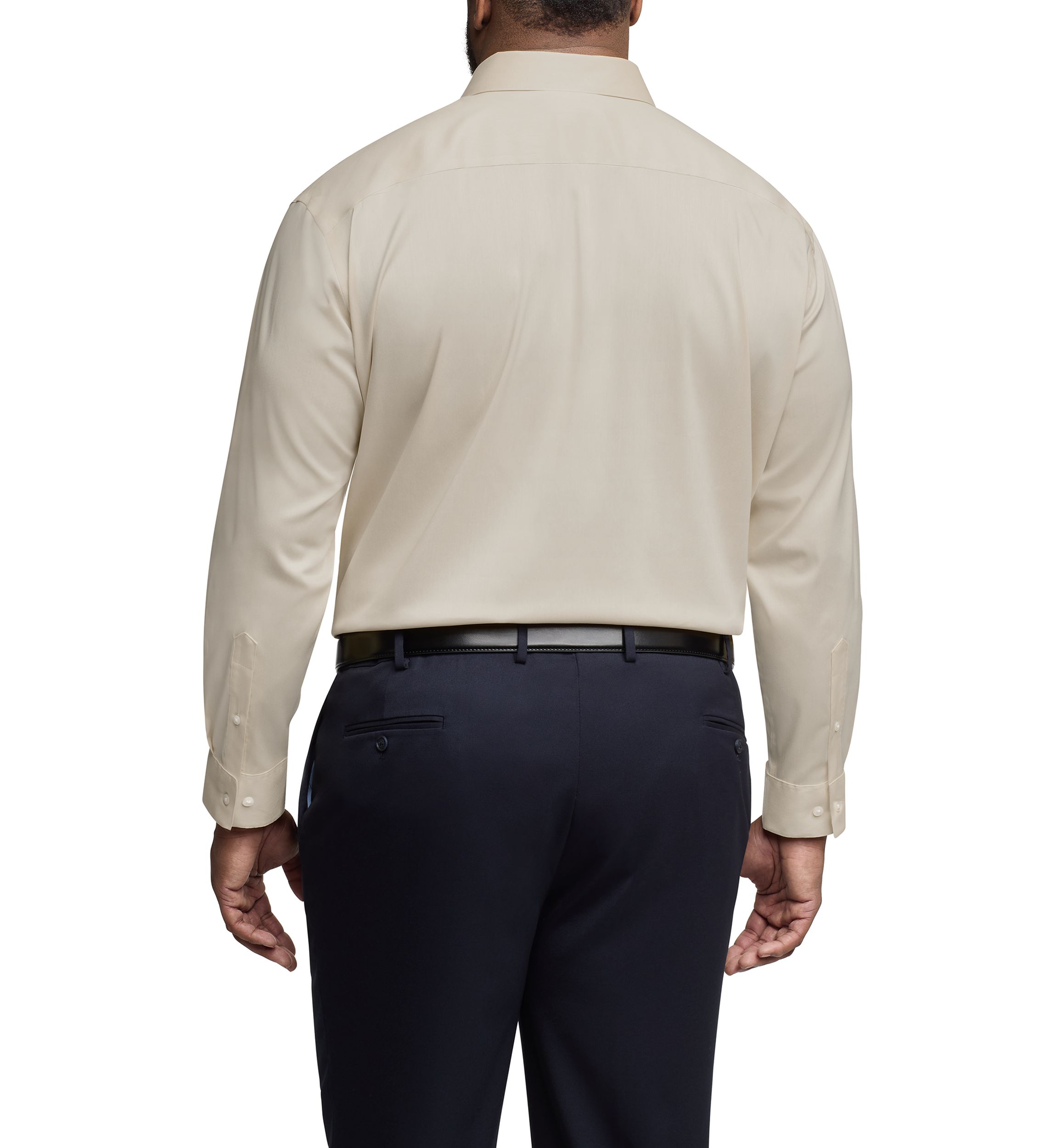 Mens Tall Ultra Wrinkle Free Dress Shirt