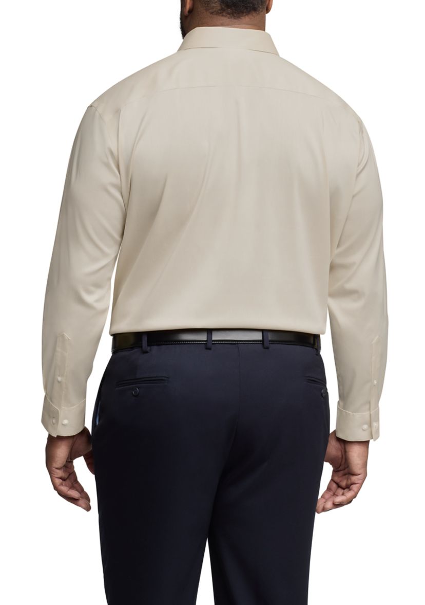 Mens Tall Ultra Wrinkle Free Dress Shirt