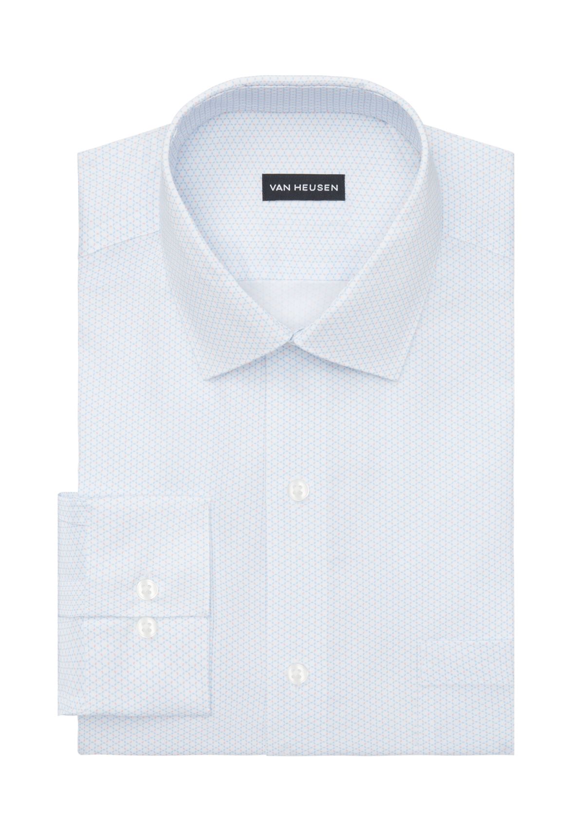 Mens Big Ultra Wrinkle Free Dress Shirt